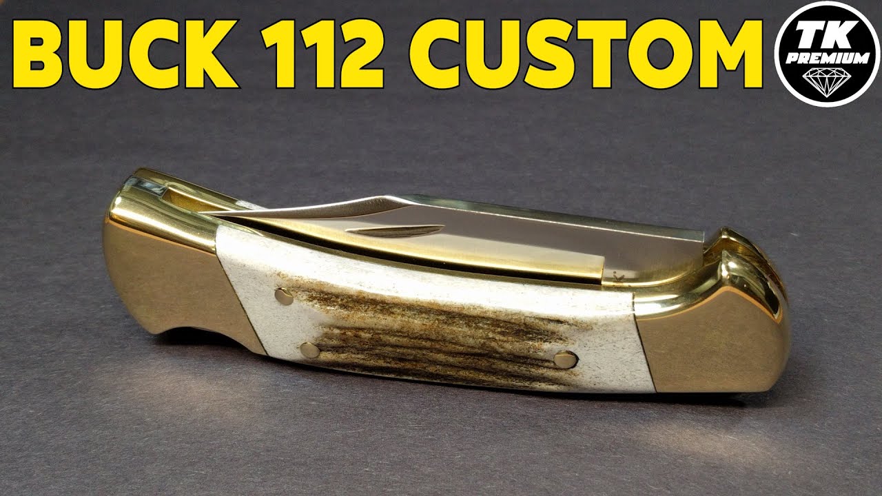 Buck 112 Ranger Custom Shop Lockback Pocket Knife