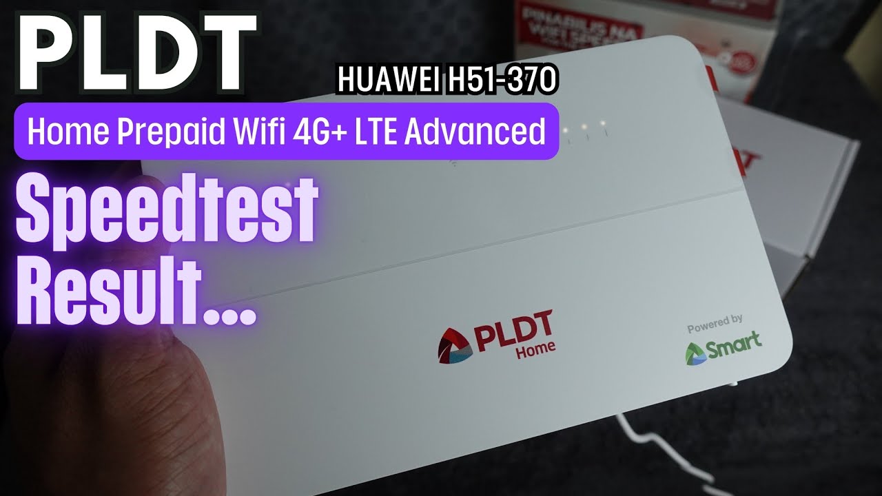 PLDT Home Wifi LTE Advanced | Huawei H151-370 Unboxing and Speedtest and more.