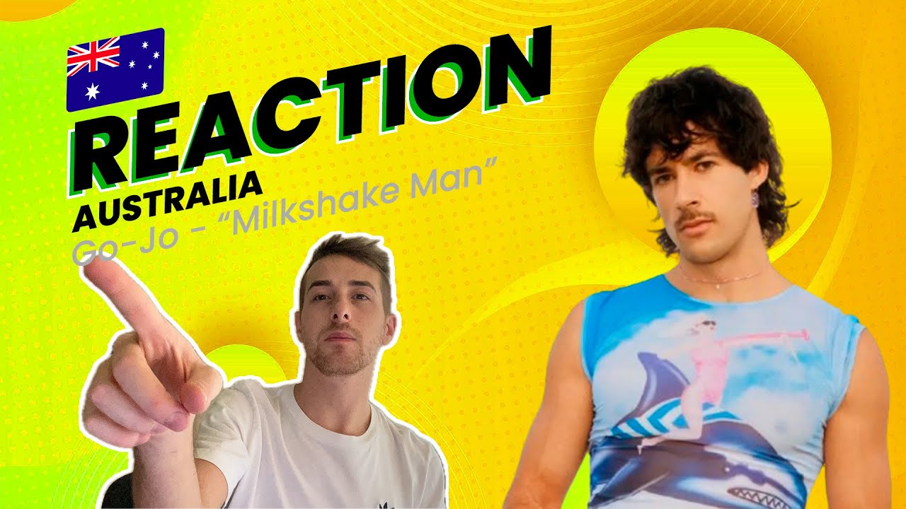 Reaction to Go-Jo - Milkshake Man | Eurovision Australia 2025 | Luiset