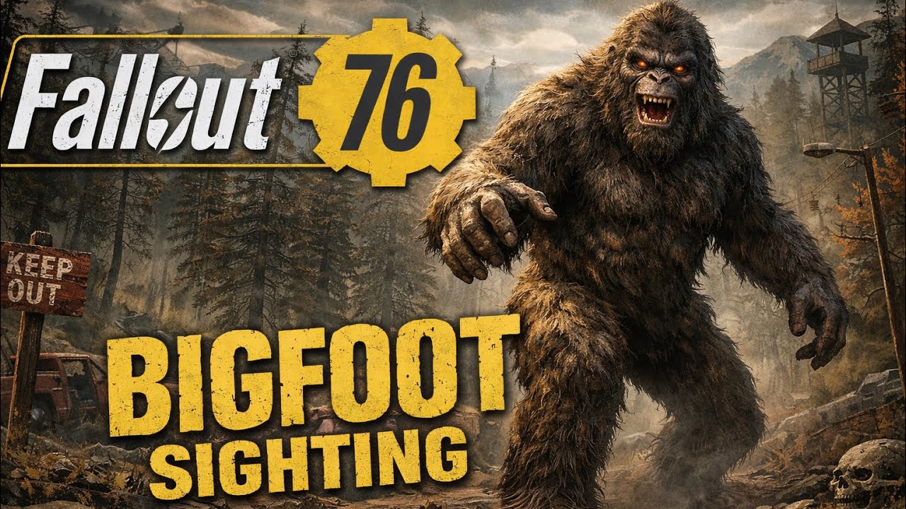 Fallout 76 Bigfoot Sighting