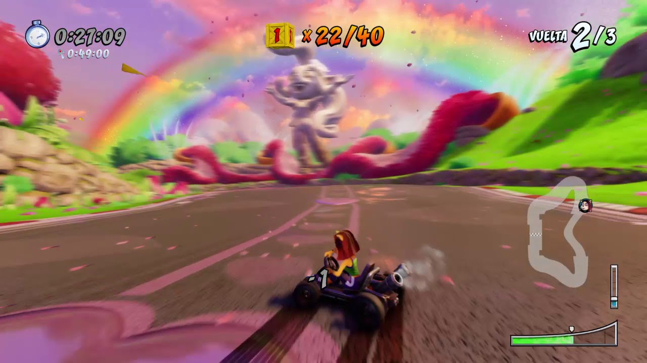 CTR NITRO-FUELED / Reliquia Platino-Parque Coco