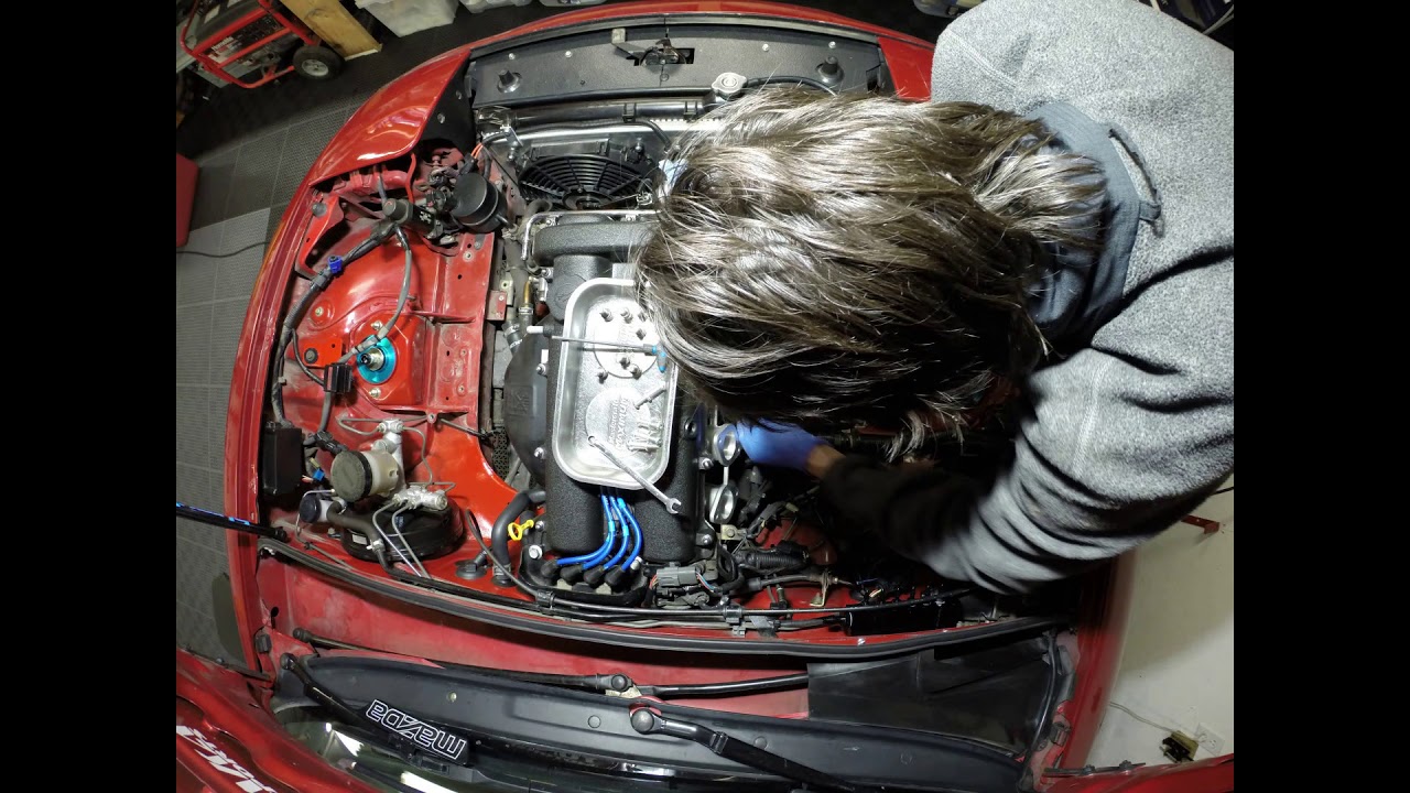 Miata 1.6 Jenvey ITBS installation timelapse