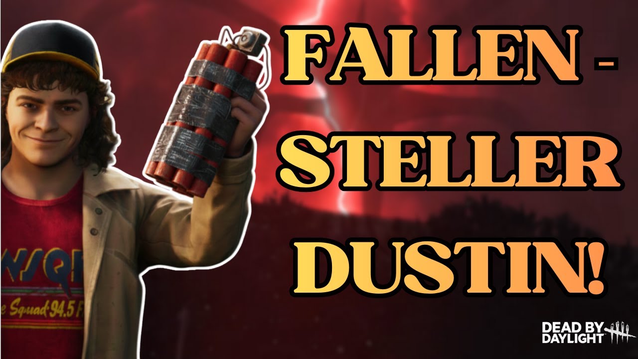 Fallen stellen mit DUSTIN HENDERSON aus STRANGER THINGS  - Gameplay Dead by Daylight Deutsch