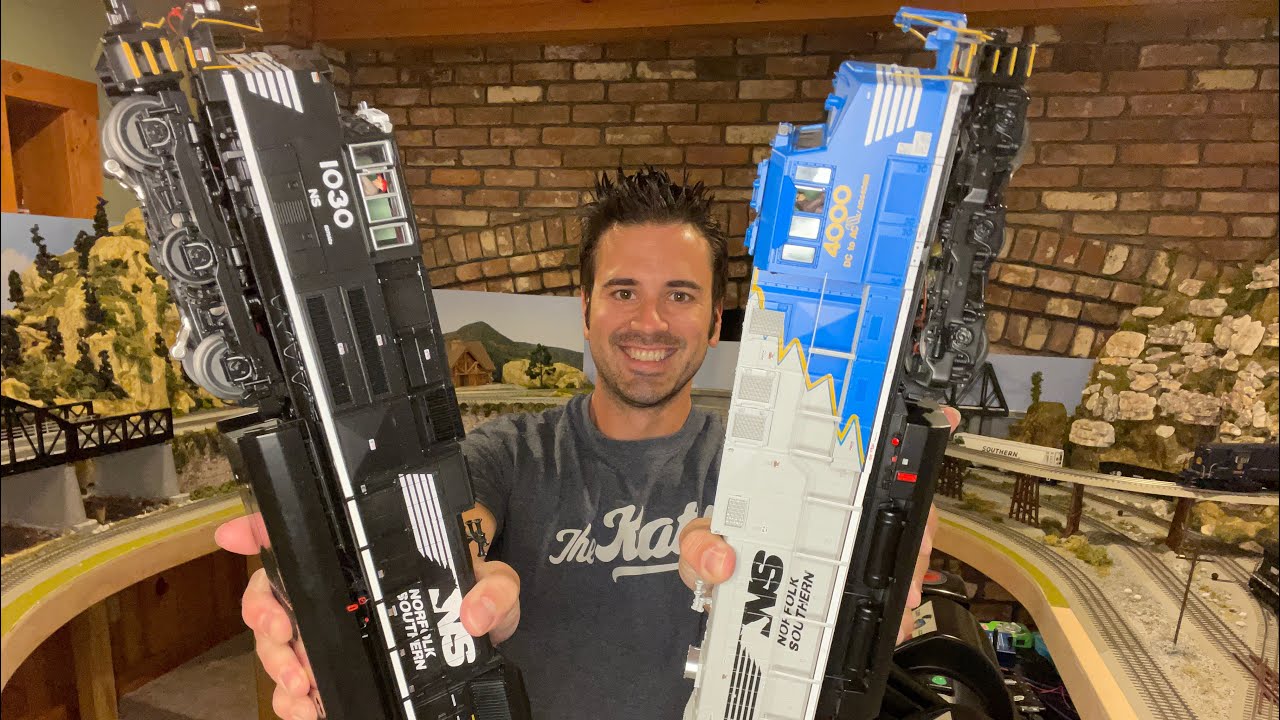 Pulling a Huge O Gauge Train!