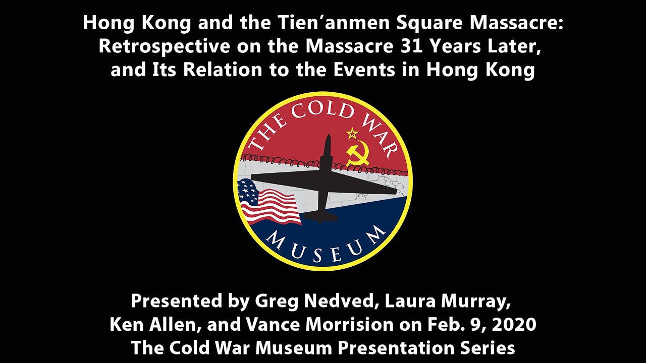 On Hong Kong and the Tien'anmen Square Massacre: A Retrospective 31 Years Later