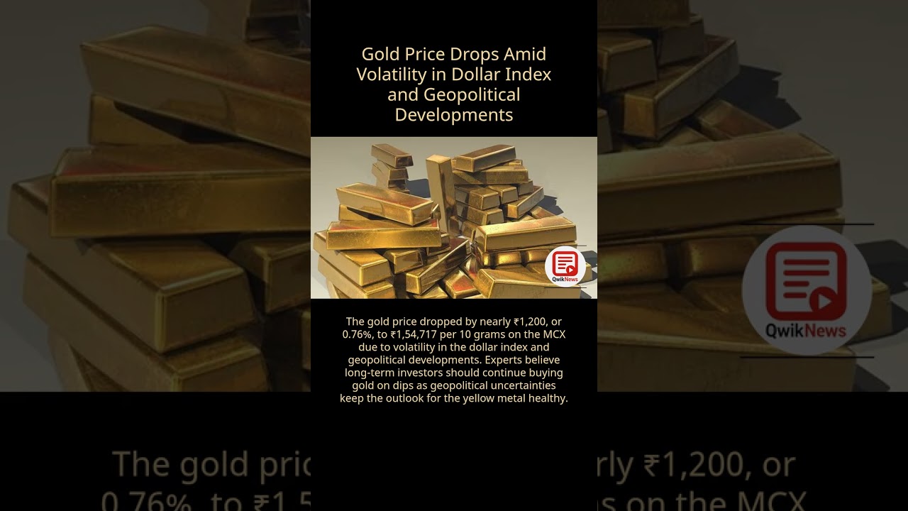 Gold Price Today: MCX Gold April Contracts Drop Amid Dollar Index Volatility