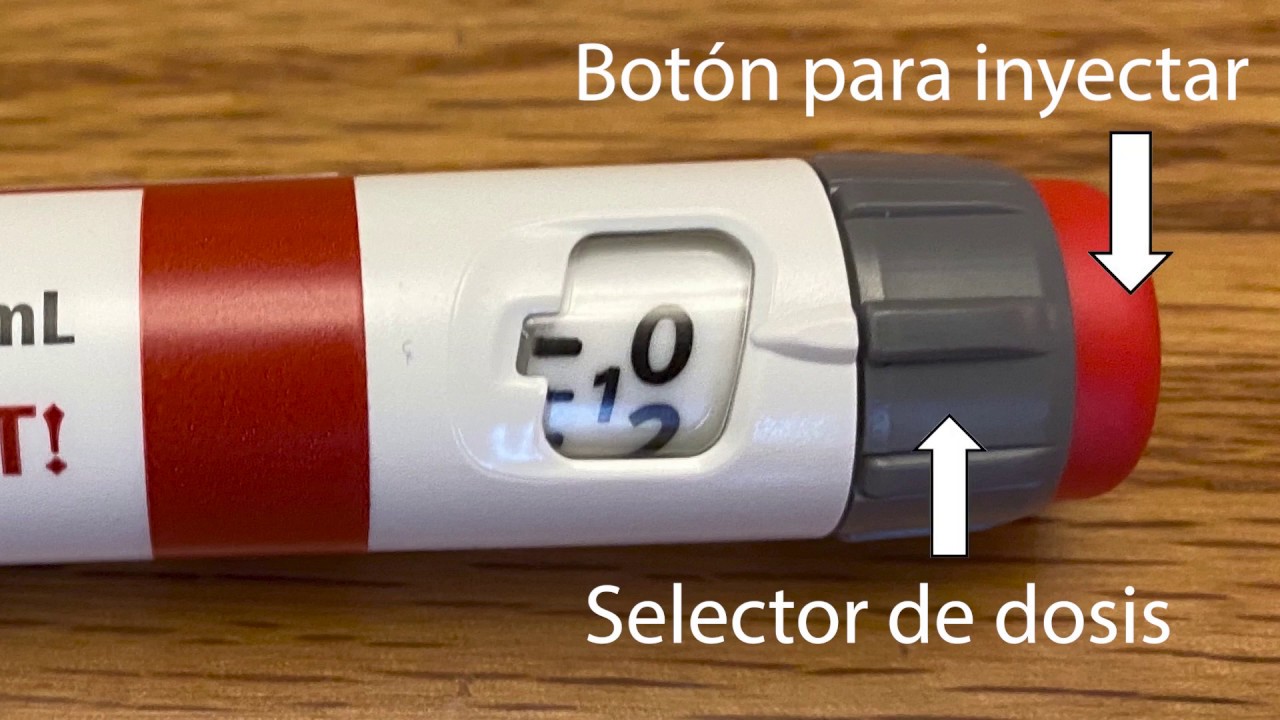 Cómo inyectar con una pluma de insulina
