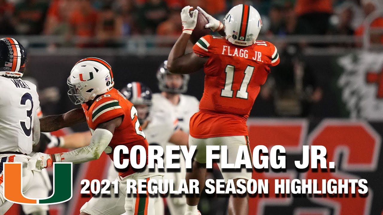Corey Flagg Jr. Regular Season Highlights | Miami LB