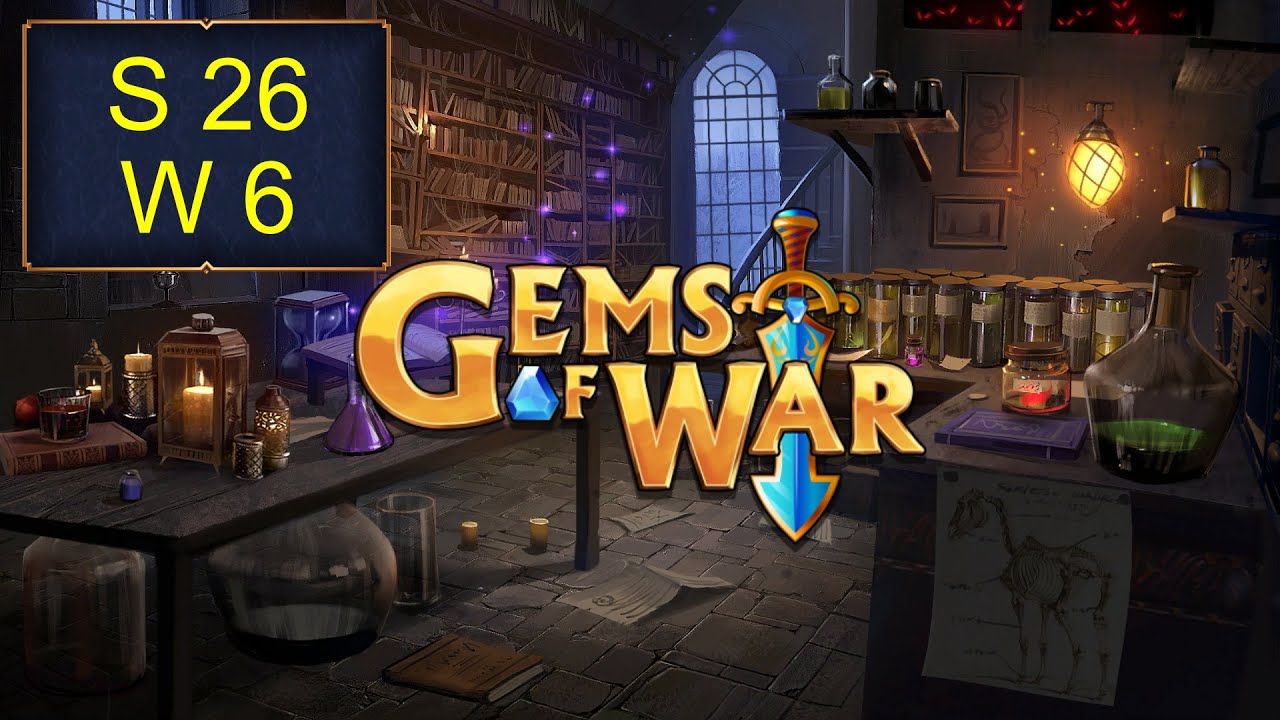 ⚔️ Gems of War, Campaign 26 Week 6 | Purple DOOM, Final PvP Week, Final (Ever?) Gem Key Code ⚔️