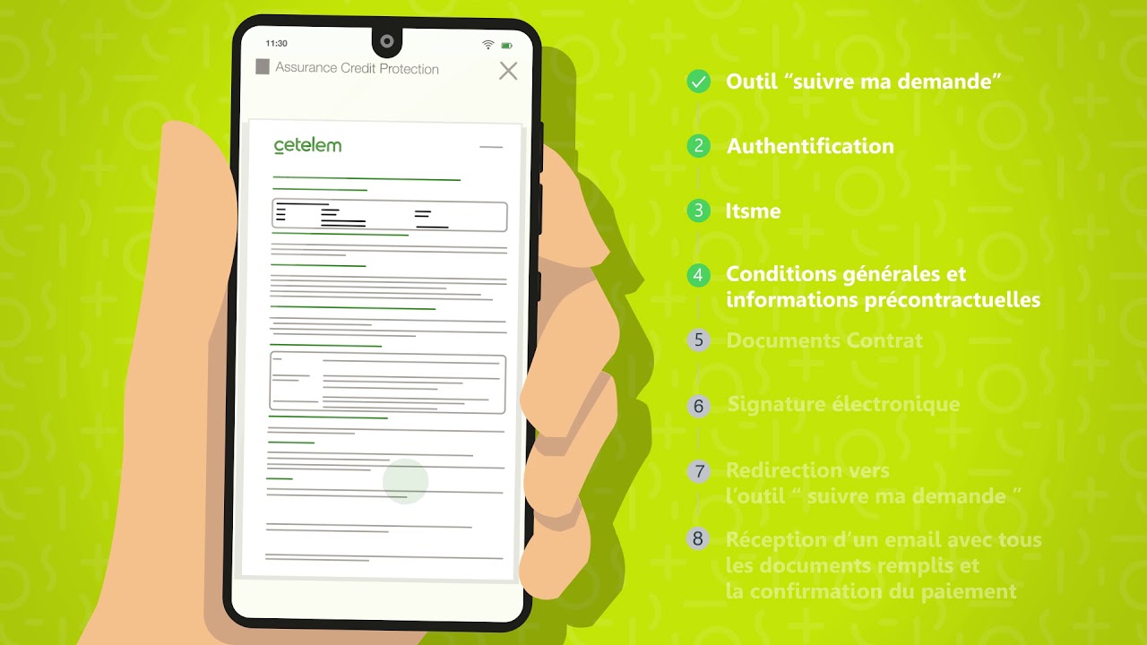 Comment signer votre contrat de manière électronique ? – Cetelem.be