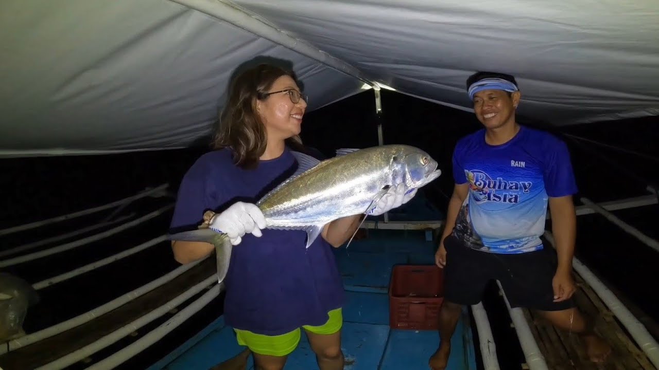 NIGTH FISHING with VISITORS