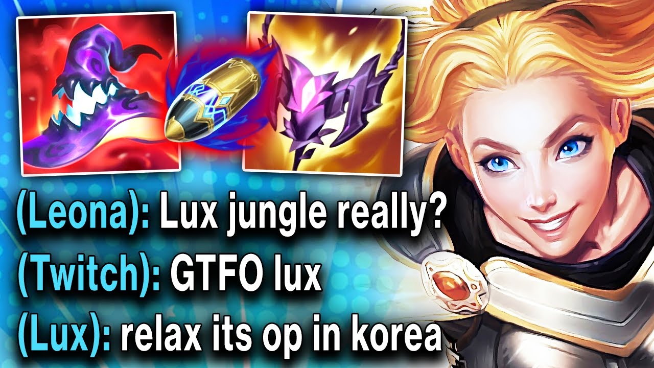 My team flamed me for picking Lux Jungle... so I carried them all (1200+ AP, 26 KILLS)