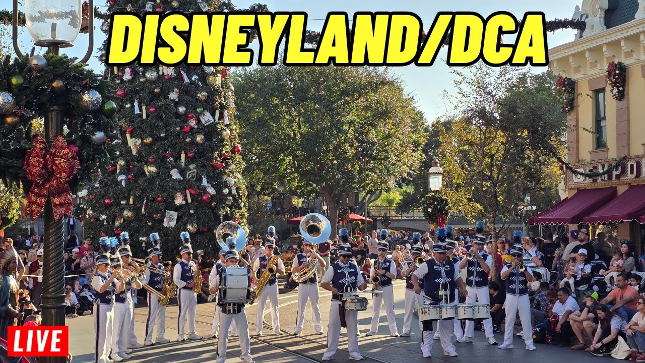 🔴Live: Disneyland resort Thursday for rides, shows and everything else 12/11/2025