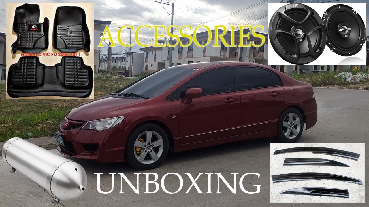 Unboxing Honda Civic FD Parts and Accessories