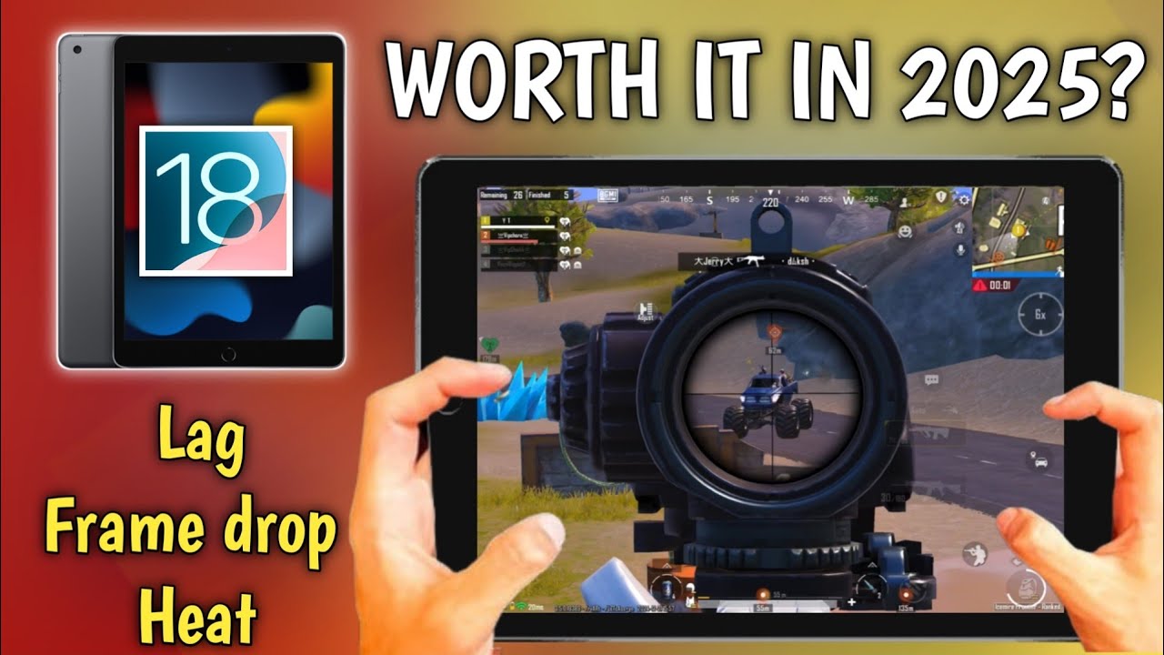 iPad 9 Pubg Test Worth in 2025🤔| iPad 9th Gen Lag or Not🔋| After ios18 Pubg Mobile
