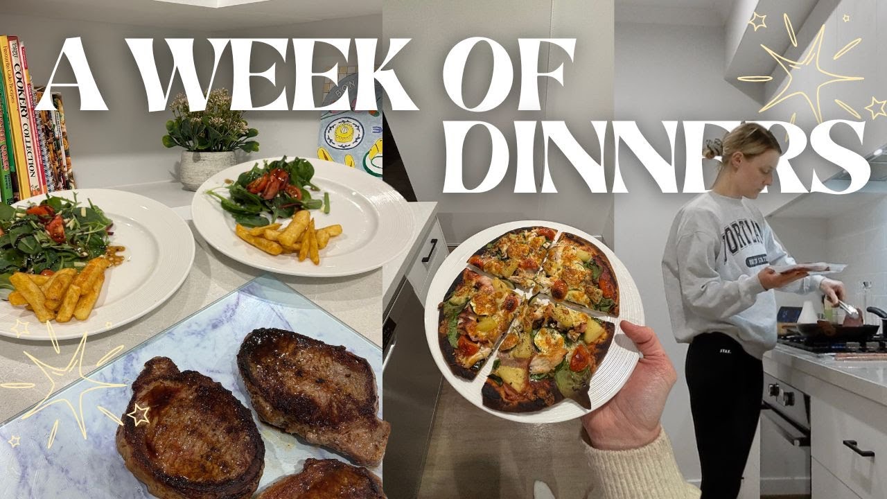 A WEEK OF DINNERS  🍽️🥘 come cook with me