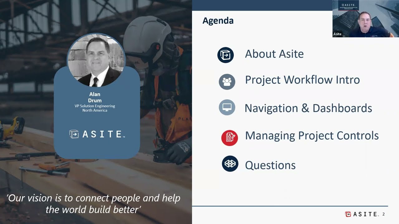 Product Showcase -- Asite's Project Controls