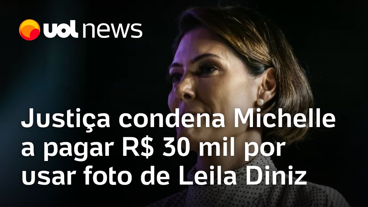 Justiça condena Michelle Bolsonaro a pagar R$ 30 mil por usar foto de Leila Diniz
