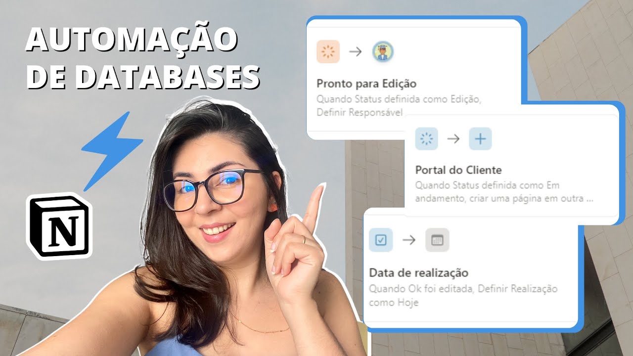 Automação só usando o Notion