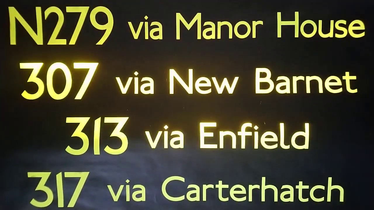 Arriva London Bus Destination Roller Blind (Part2)