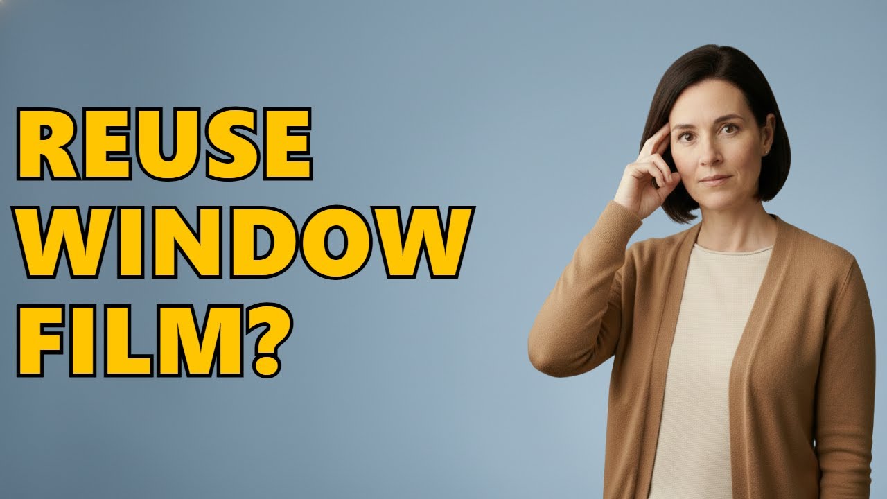 Can Window Film Be Reused?