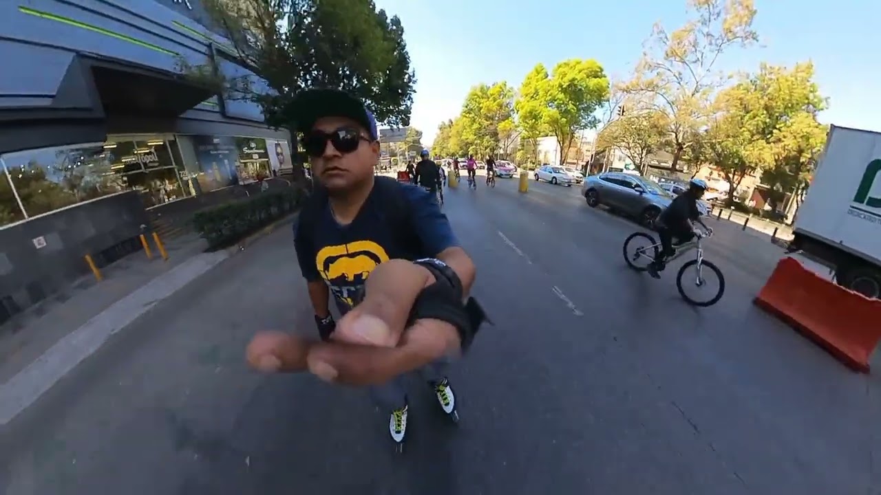 Paseo dominical en patines CDMX 01/03/26