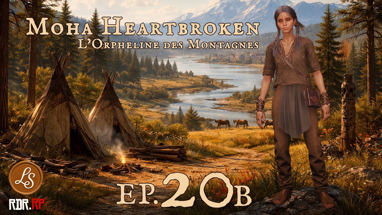 RED DEAD RP 🤠 | MOHA HEARTBROKEN 🍂🏹🪶 L'Orpheline des Montagnes | EP #020B