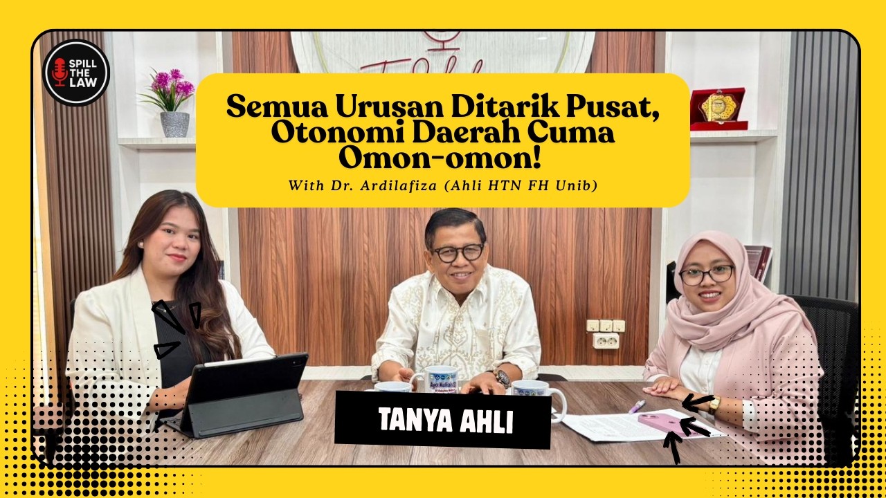 Negara Kok Gini? Antara Efisiensi Palsu dan Otonomi yang Mati Suri - Dr. Ardilafiza