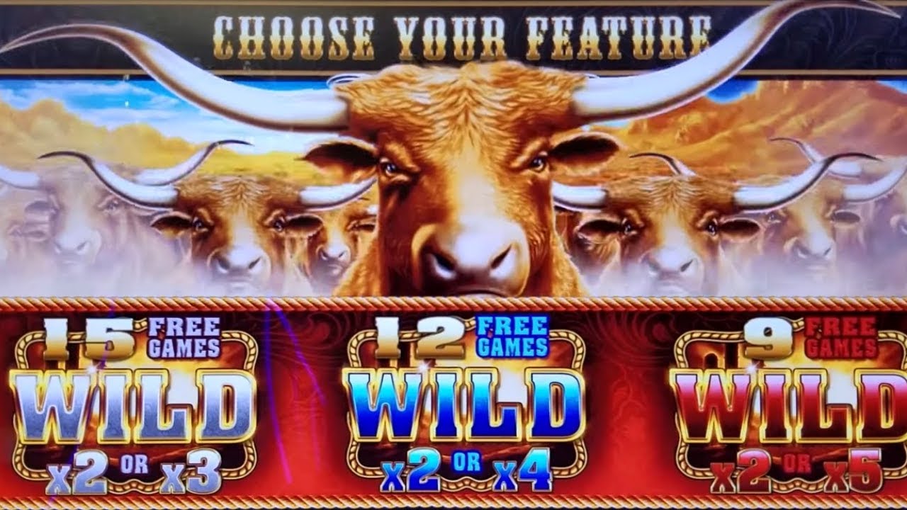 Longhorn Deluxe Slot Machine Max Bet Bonus - GREAT SESSION | Wealthy Monkey Slot | 3 Reel Buffalo