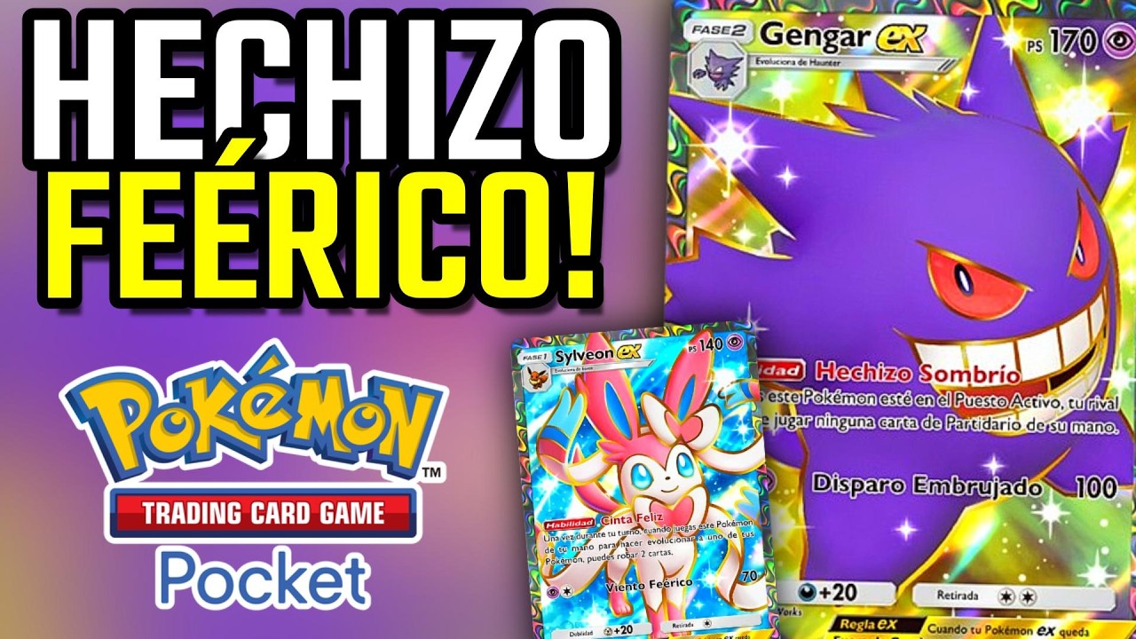 🌙 Sylveon + Gengar: La Magia Oscura y Feérica en un Solo Combo