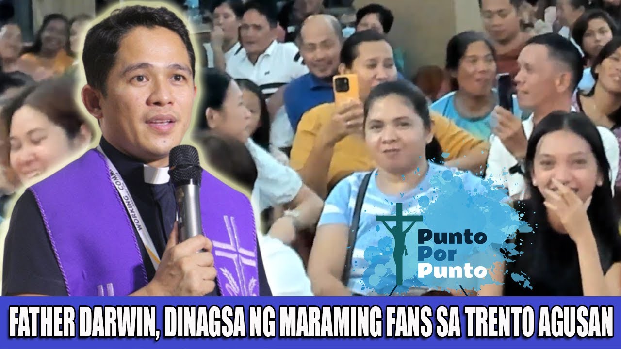 Father Darwin Gitgano dinayo ang Trento, Agusan Del Sur