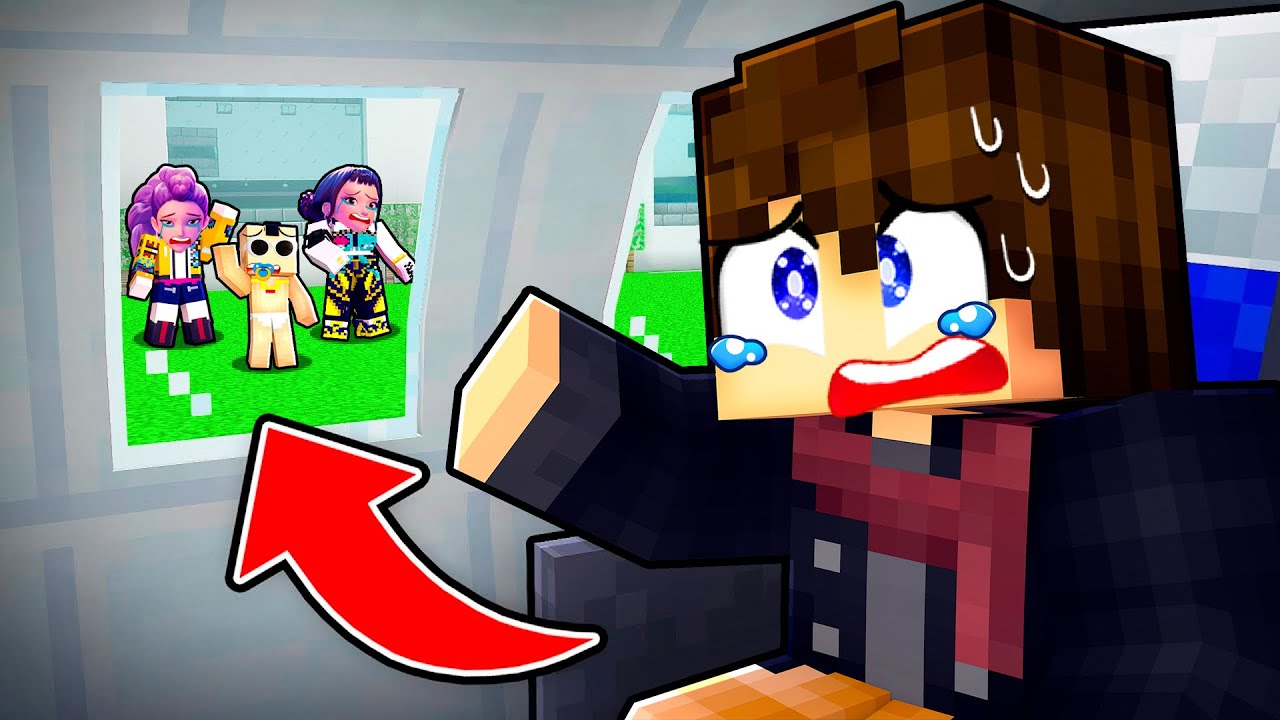 Je dois QUITTER la VILLE sur Minecraft ! KPOP DEMONS HUNTER et TITOUAN pleure ...