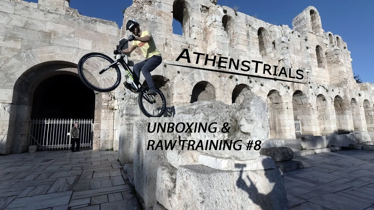 RAW TRAINING #8 - Jitsie Varial unboxing and First trials ride next to the Acropolis
