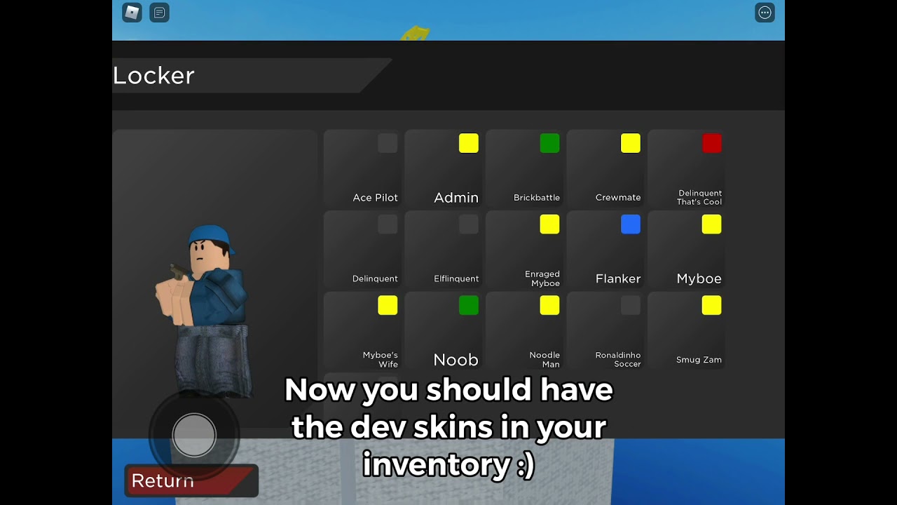 How to get dev skins in arsenal! (working 2021)