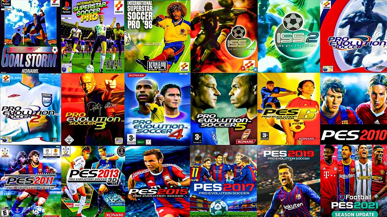 The Evolution of PES Games (1995-2026)