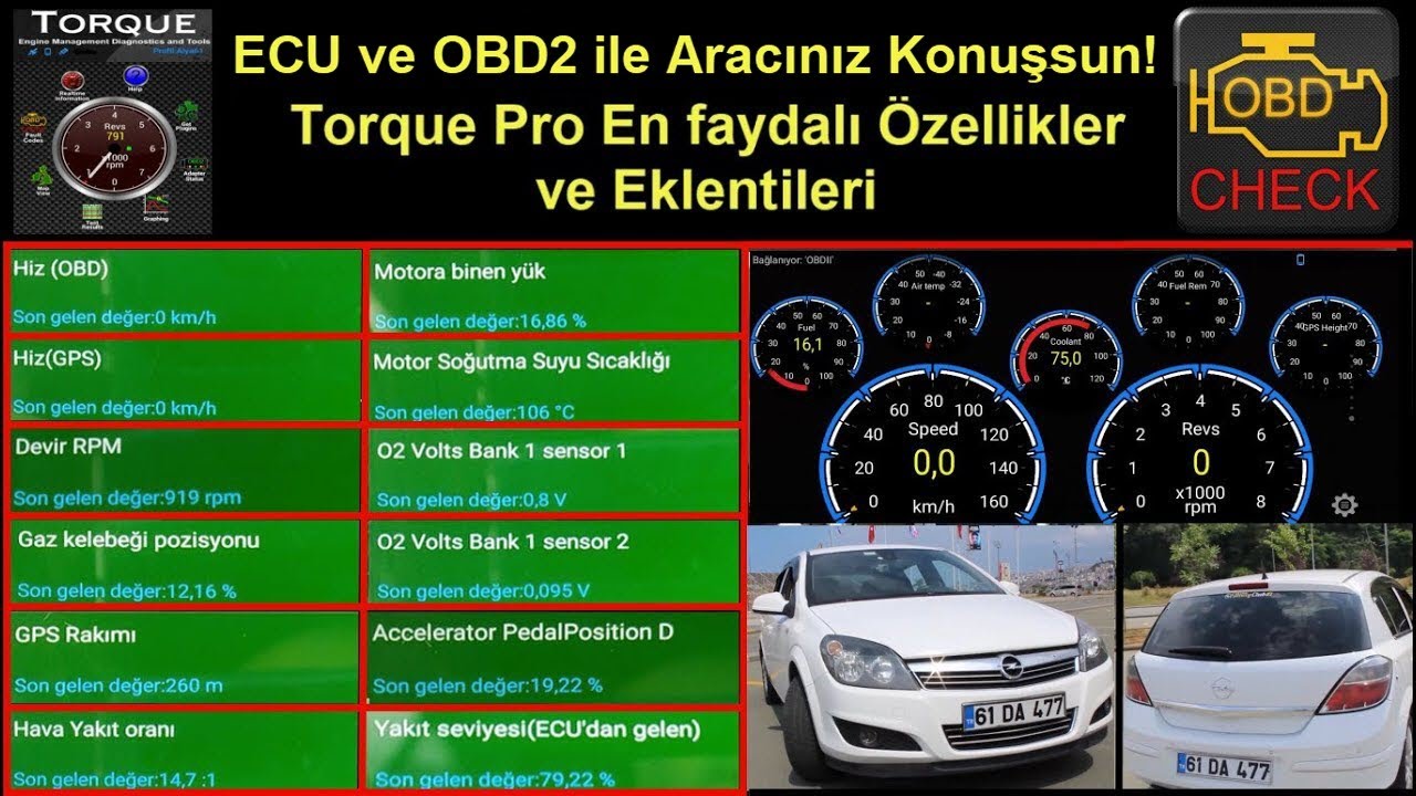 Opel Astra H Torque Pro Самые полезные функции и дополнения