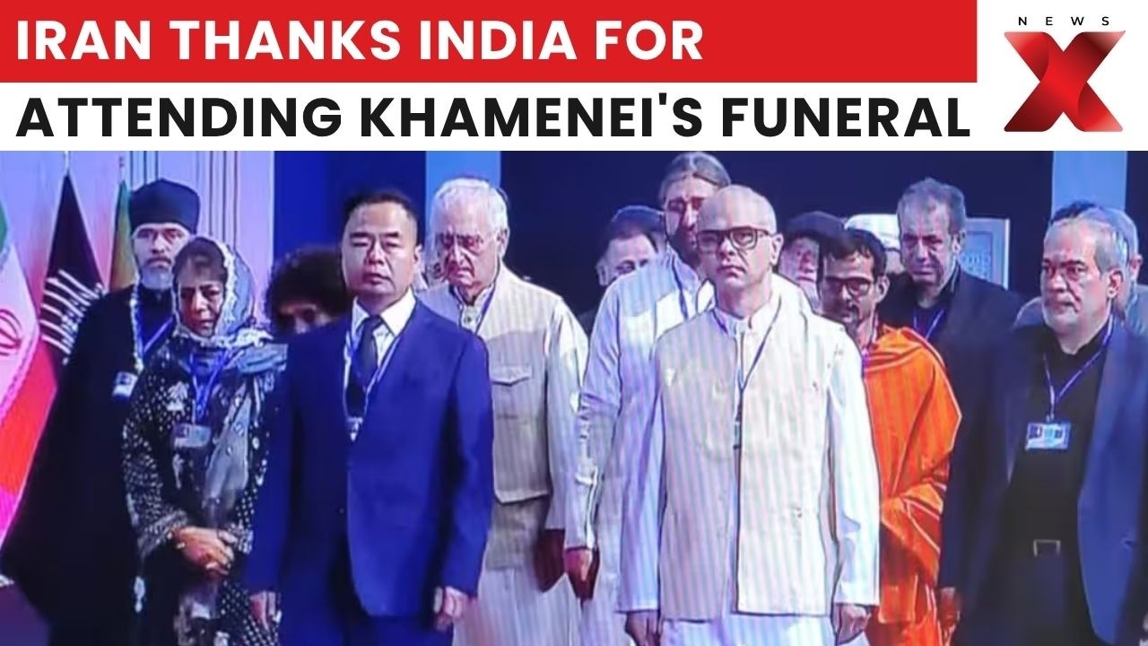 Iran Thanks India For Attending Ayatollah Ali Khamenei's Funeral Ceremonies | Latest News | NewsX
