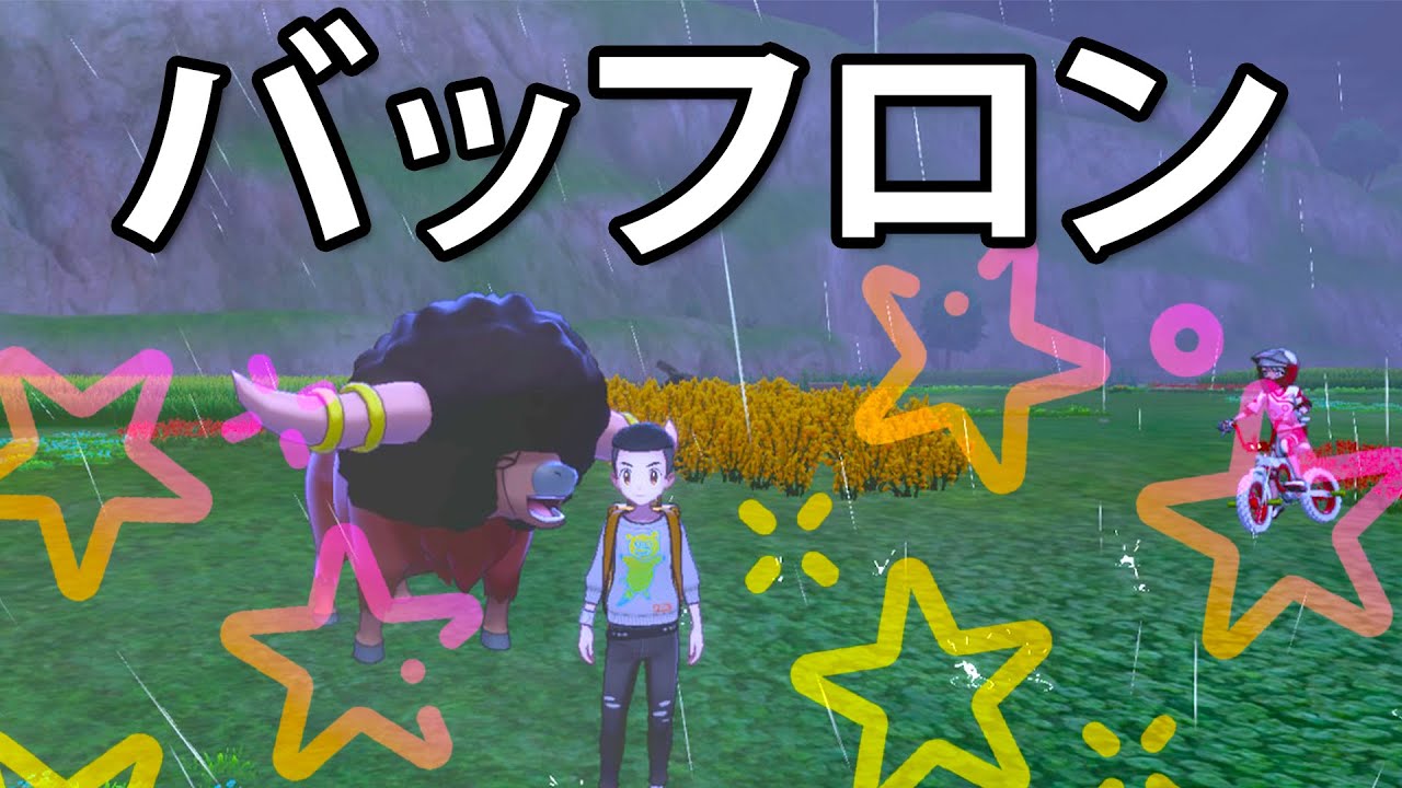 Long Shiny Bouffalant Search in Pokemon Shield (Isle of Armor)