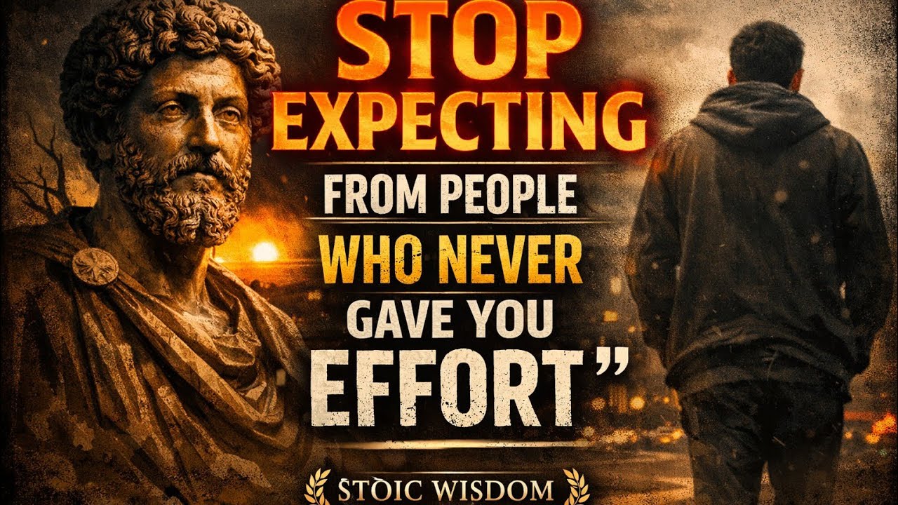 Stop Expecting From People Who Never Gave You Effort@dailystoicwisdom-i7q 