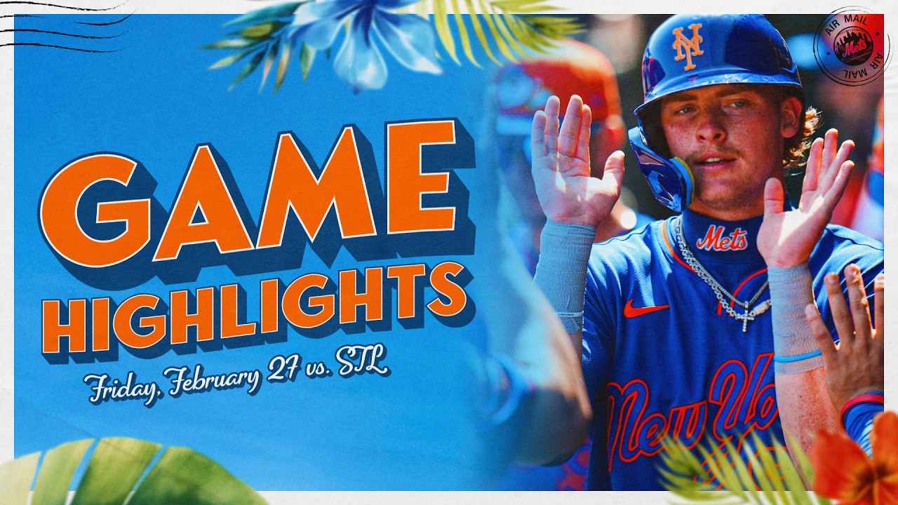 Mets ROUT Cardinals in Spring Training | MLB Highlights (2/24/26)