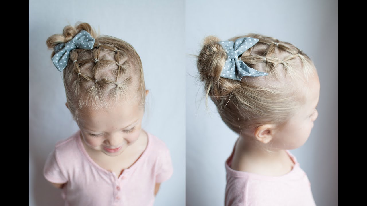 Diagonal Web Into a Top Knot | Q's Hairdos