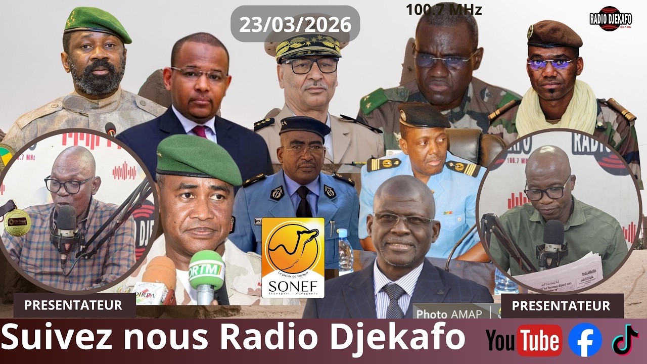 RADIO DJEKAFO 23 MARS DABA TOUNKARA ET BOUBACAR TRAOR&Eacute;