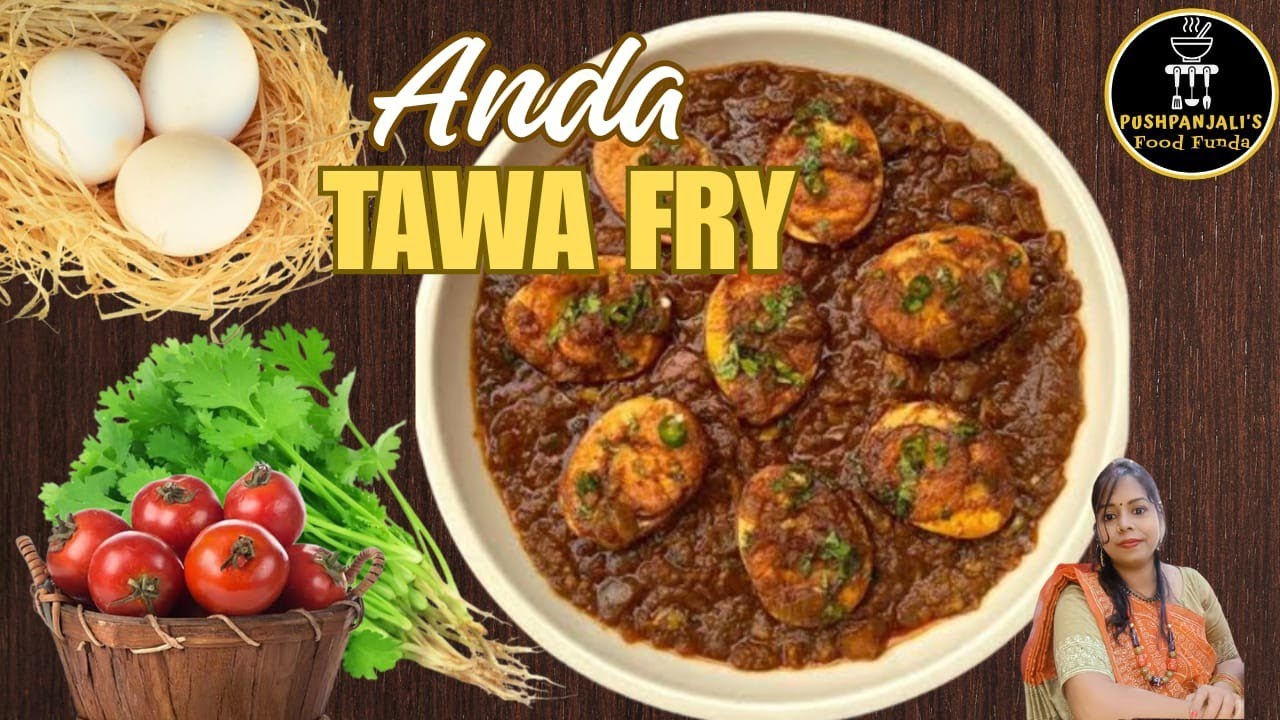 Must-Try EASY Anda Tawa Fry Masala Recipe!