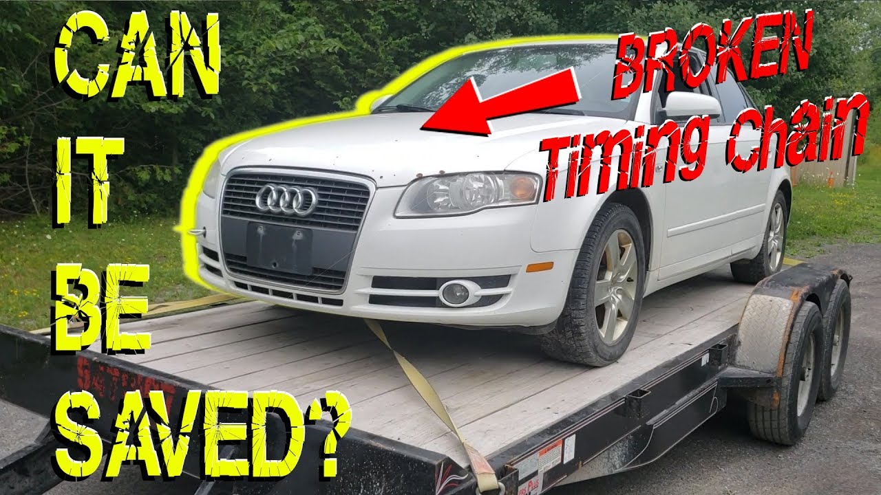 Cylinder Head Removal Walkthrough, Audi A4 w/ broken timing chain |ST3Works| Ep.1