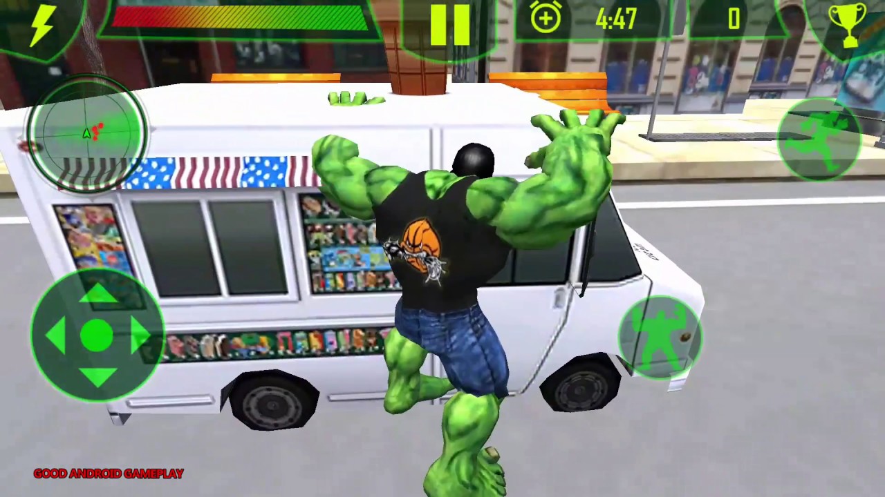 Monster BigMan Fighting SuperHero City Star (KARATECH Free Games) Android Gameplay