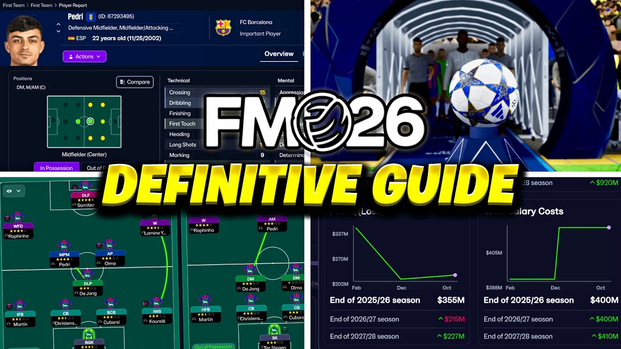 📘 The ULTIMATE GUIDE to MASTER Football Manager 2026 ⚽ (Beginners & Veterans)