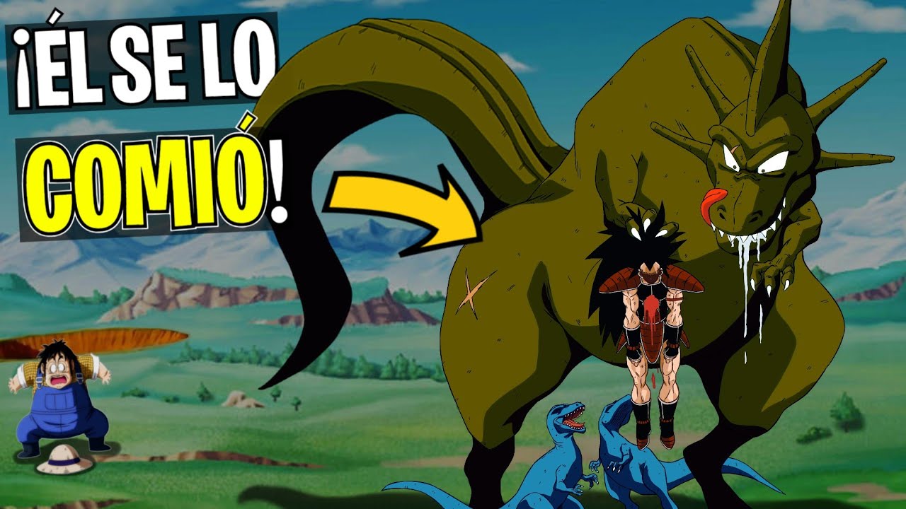 🔴El T-REX se COMIÓ a RADITZ! || Y otros MISTERIOS de DRAGON BALL