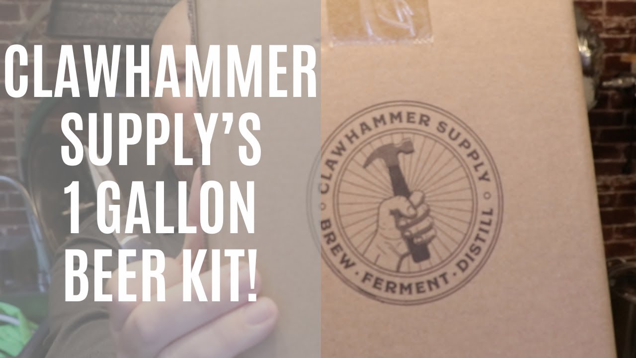 Clawhammer Supply's 1 Gallon Beer Kit!
