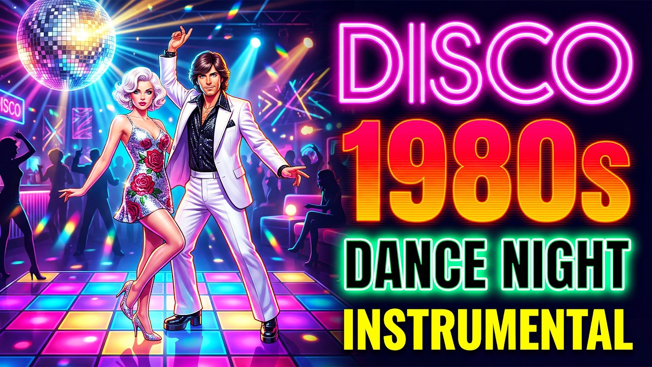 The Best Euro Disco 80s - The Power Of The Night, River Of Babylon -Retro Disco Instrumental 80s 90s
