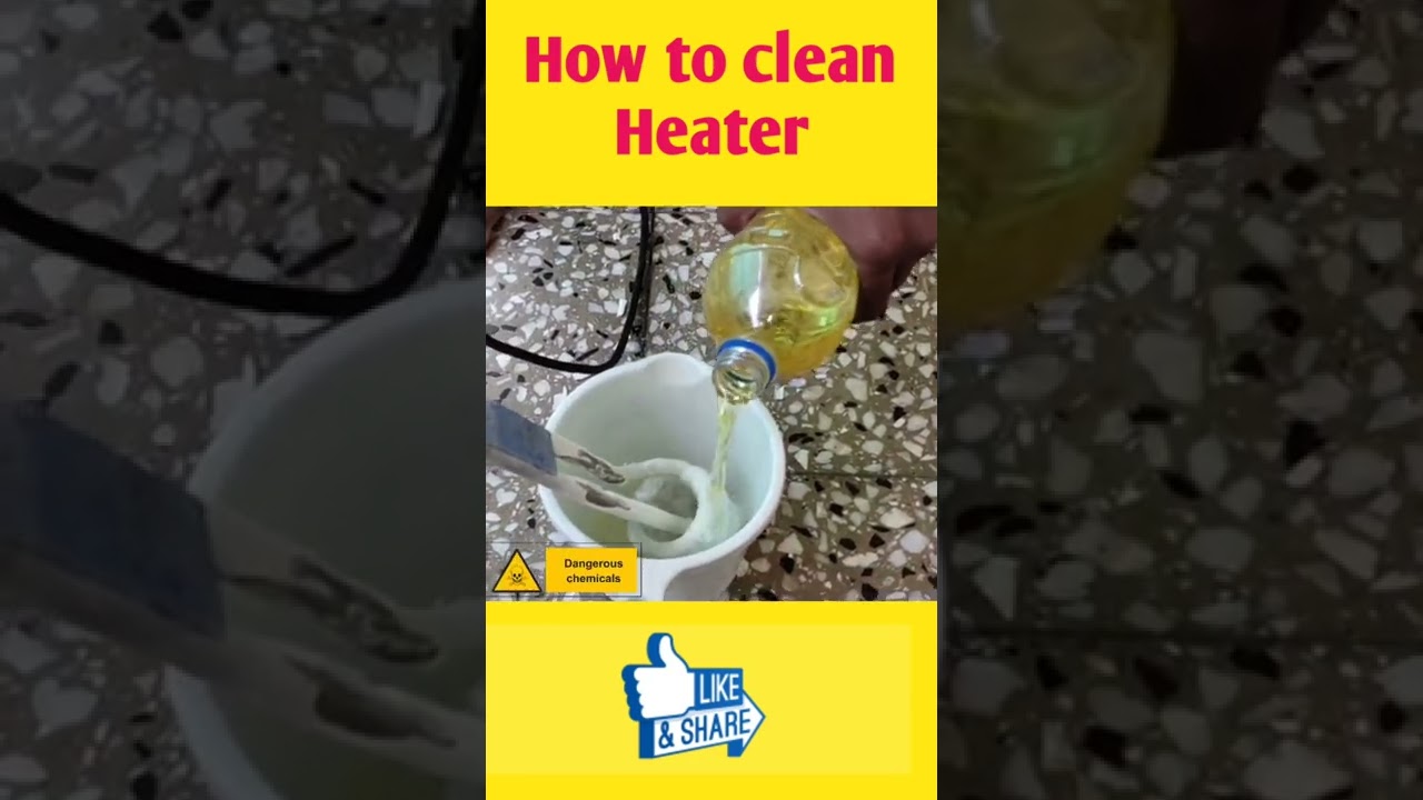 Immersion heater calcium  clean